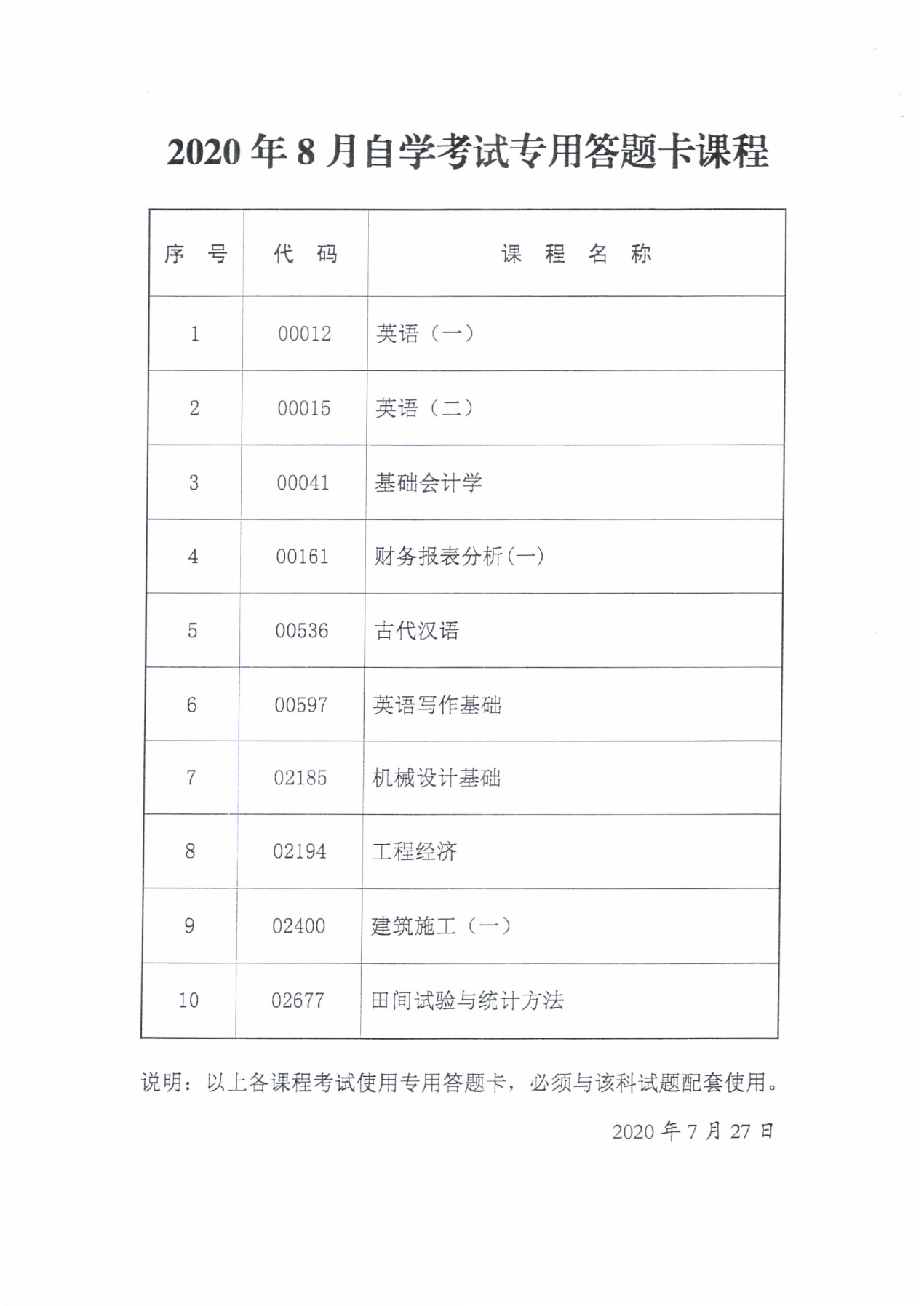 说明: C:\Users\KSZX\Documents\Tencent Files\363149121\FileRecv\2020年8月考试专用答题卡课程0001.jpg